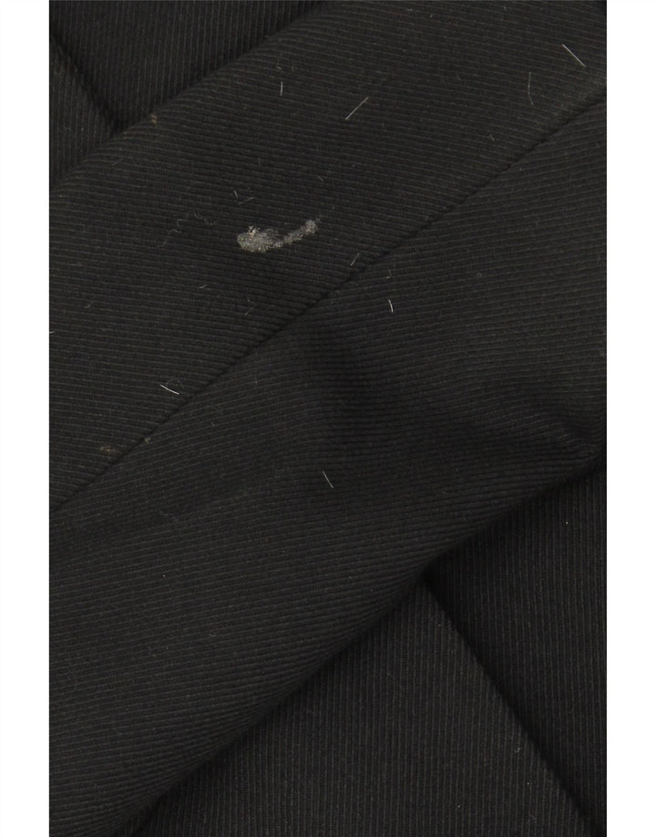 XETRA Womens Overcoat IT 42 Medium Black Wool Vintage XETRA and Second-Hand XETRA from Messina Hembry 