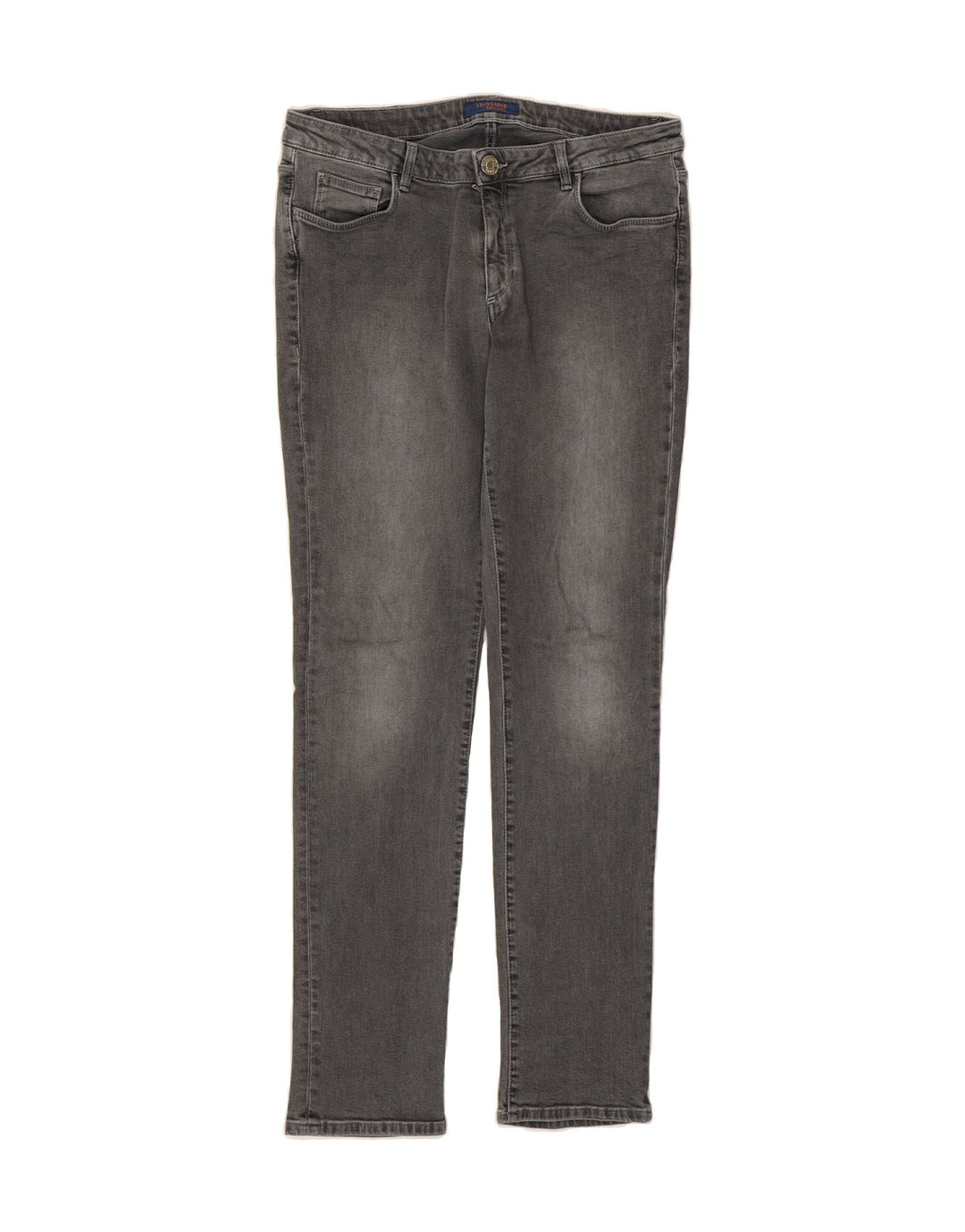 TRUSSARDI Womens Skinny Jeans W32 L31 Grey Vintage Trussardi and Second-Hand Trussardi from Messina Hembry 
