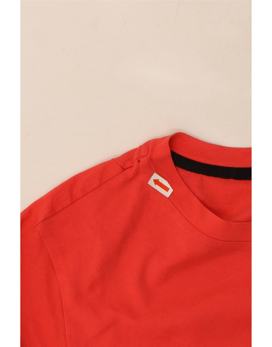 ADIDAS Damen Grafik T-Shirt Top UK 14 Mittelrot