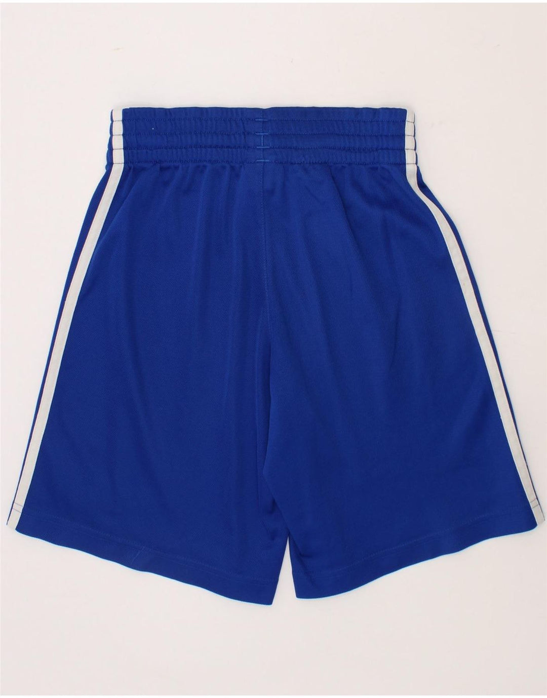 ADIDAS Boys Sport Shorts 7-8 Years Blue Polyester Vintage Adidas and Second-Hand Adidas from Messina Hembry 