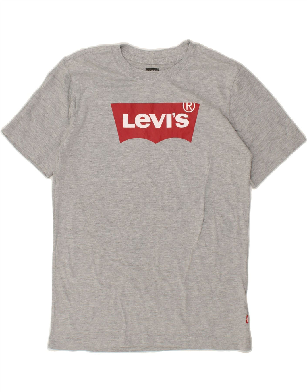 LEVI'S Boys Graphic T-Shirt Top 8-9 Years XL  Grey Vintage Levi's and Second-Hand Levi's from Messina Hembry 