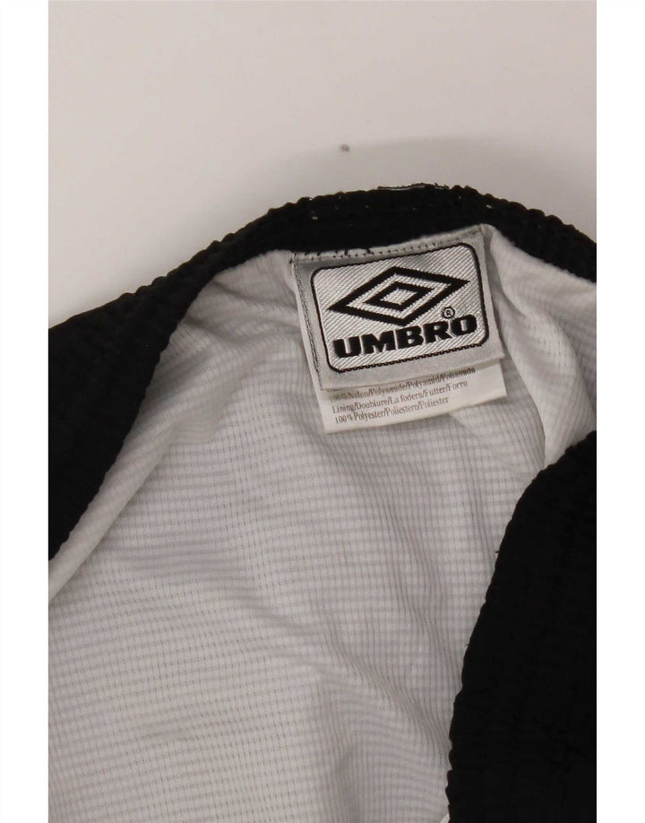 Umbro Herren-Badeshorts, groß, aus schwarzem Polyester