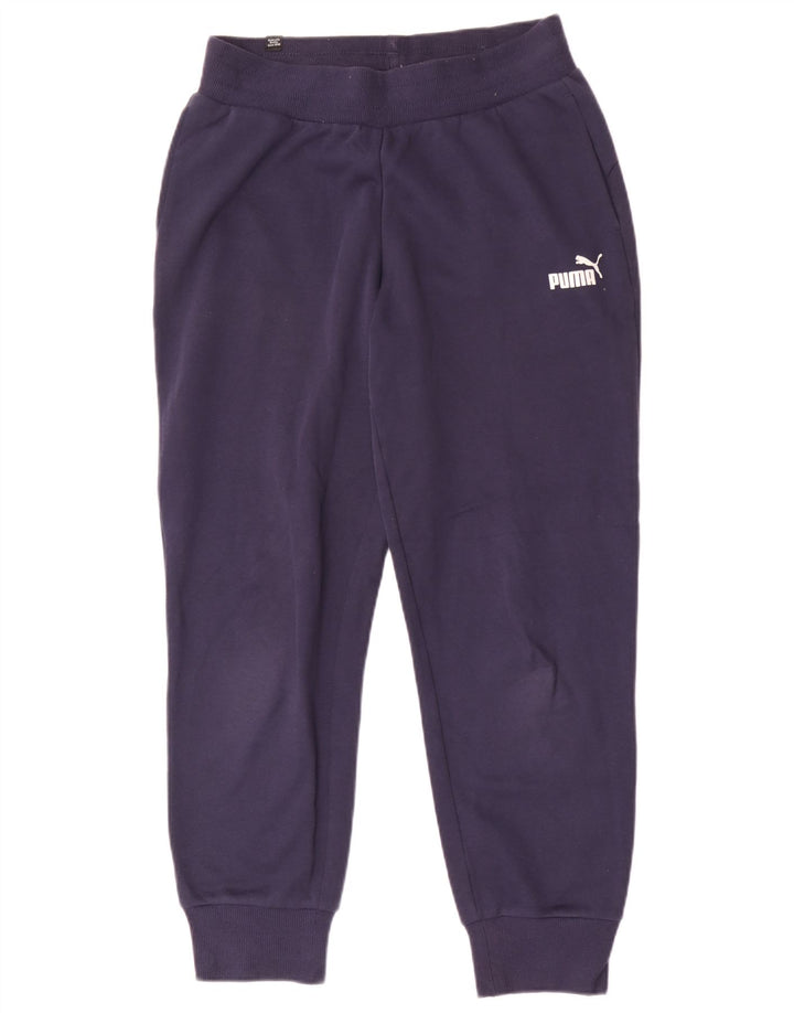 Puma Herren-Trainingshose, Jogginghose, klein, marineblau, Baumwolle