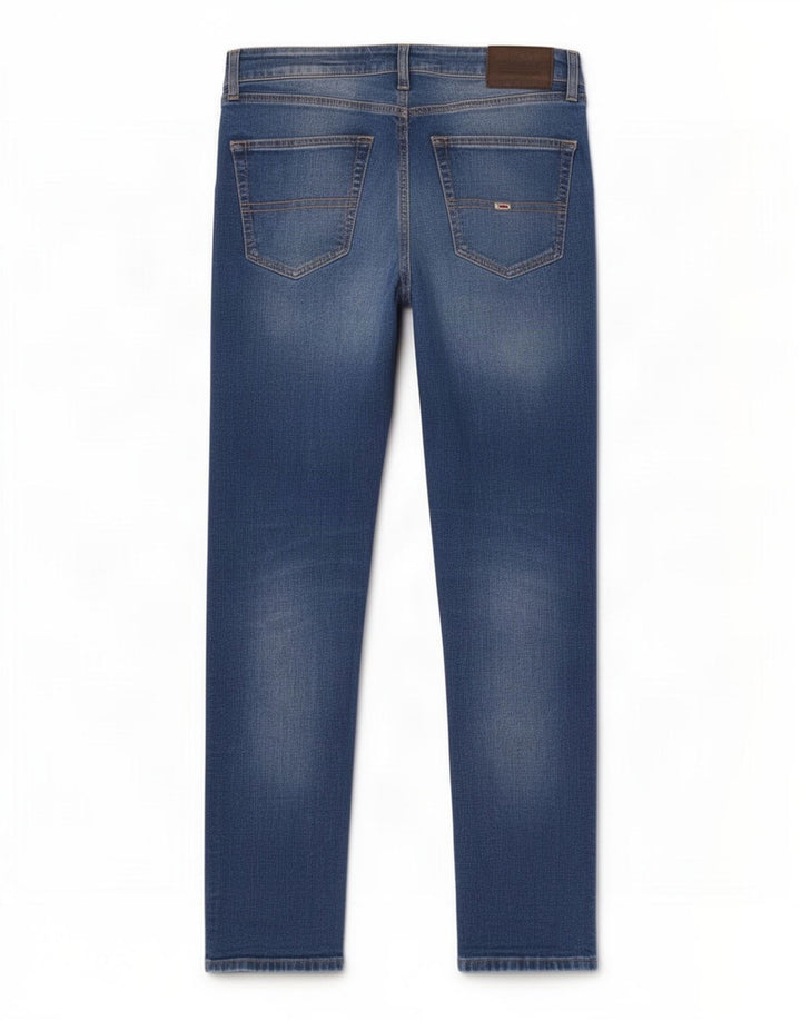 Tommy Hilfiger Herren Slim Jeans W30 L30 Blaue Baumwolle