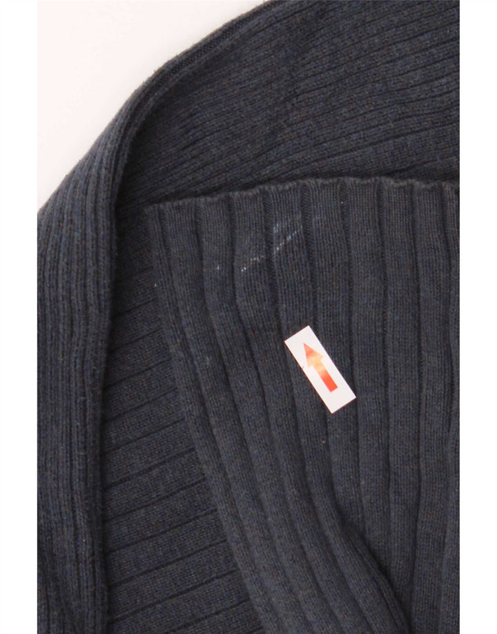 Gap Herren-Pullover mit Rundhalsausschnitt, groß, marineblaue Baumwolle