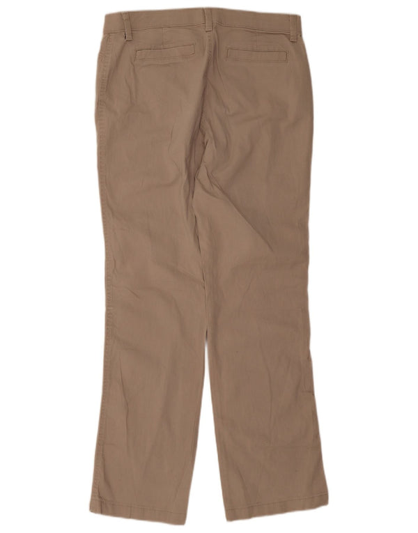 Lee Womens Riders Straight Casual Hose US 8 Medium W30 L29 Beige Baumwolle