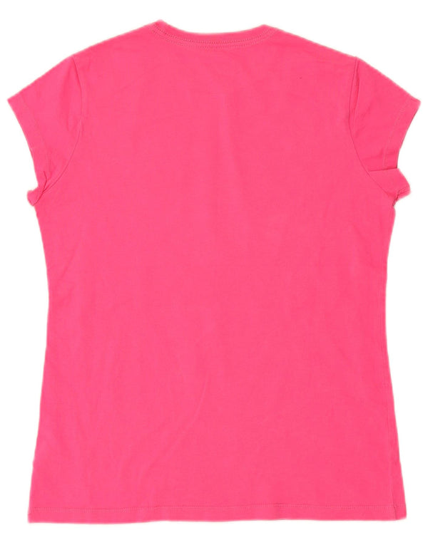 Nike Mädchen-T-Shirt mit Grafik, 13–14 Jahre, XL, Rosa, Baumwolle