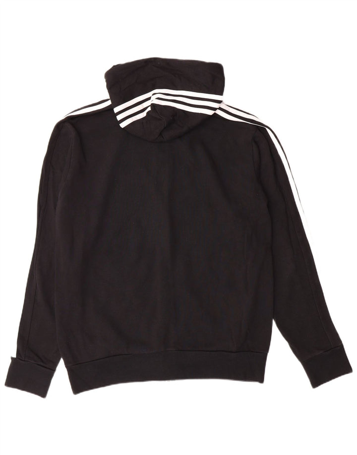 ADIDAS Herren Kapuzenpullover mit Reißverschluss, mittelgroß, Schwarz
