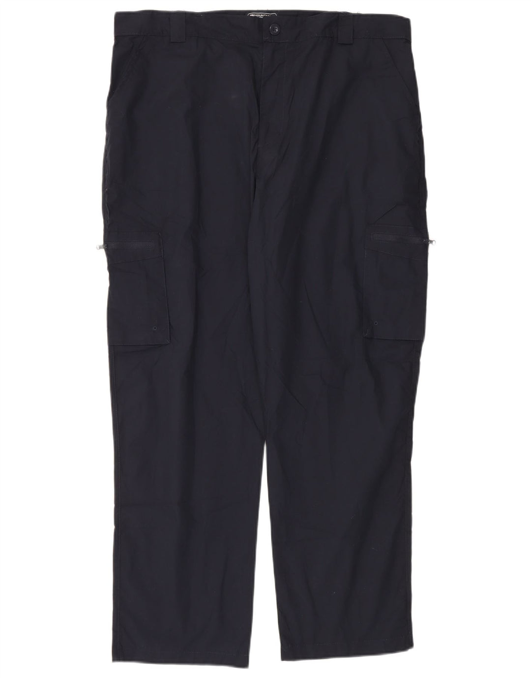 Mountain Warehouse Reguläre Herren-Cargohose, W40 L30, marineblaues Polyester