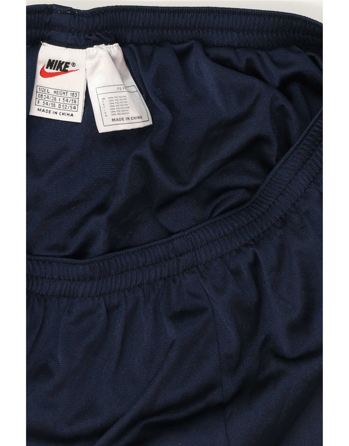 Nike Herren-Sportshorts, groß, marineblaues Polyester