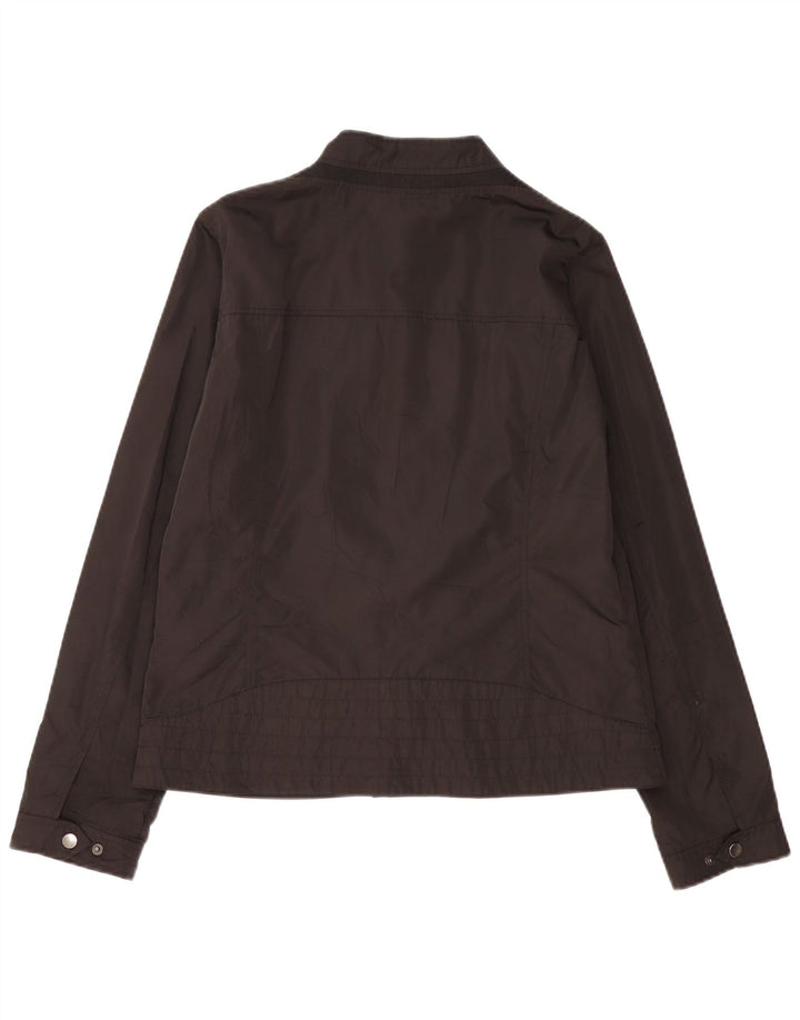 Geox Respira Damen Bomberjacke UK 14 Large Schwarz Polyester