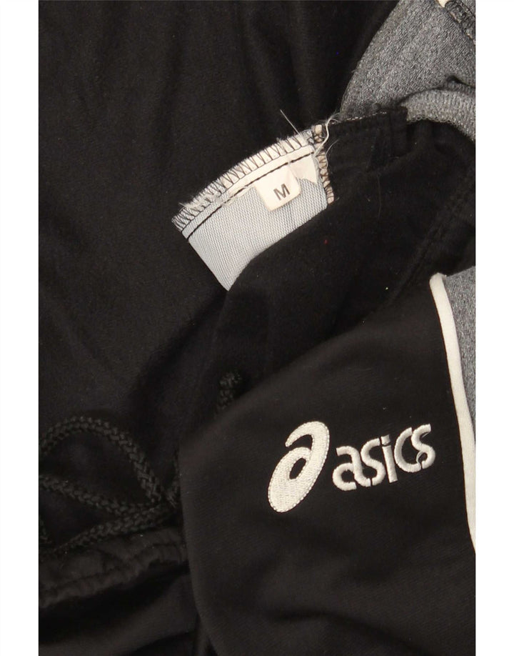 Asics Herren-Trainingshose, Mittelschwarz, Farbblock