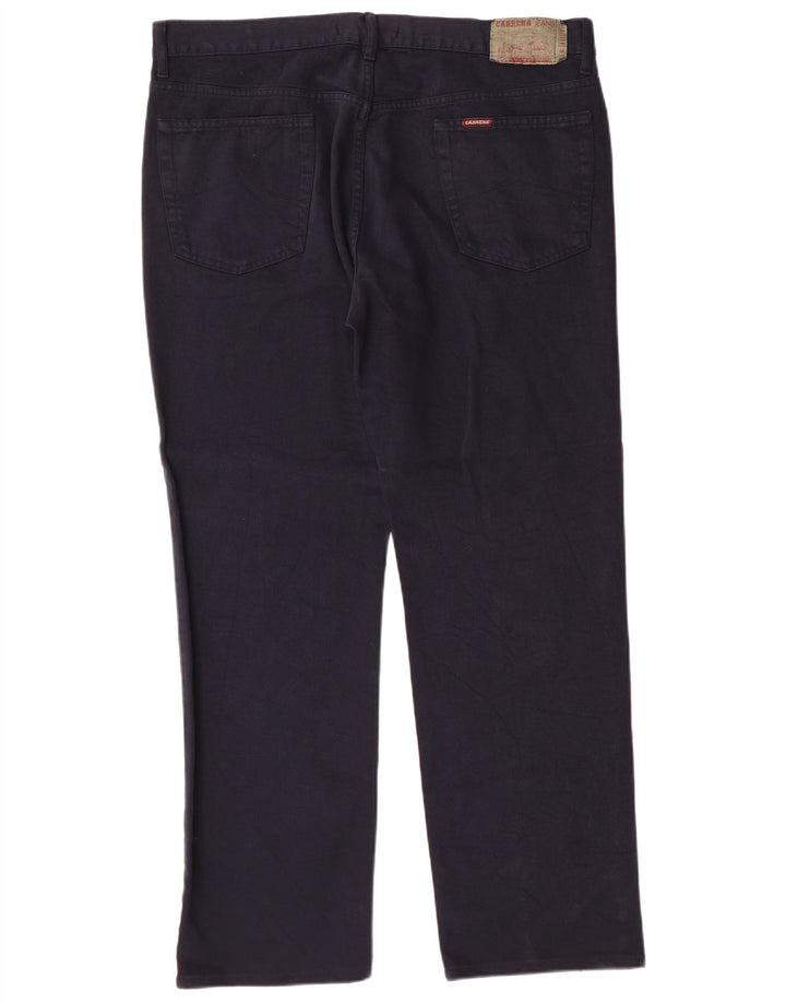 Carrera Herren Straight Jeans W40 L31 Marineblau Baumwolle