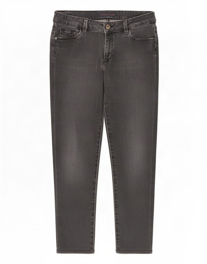 Trussardi Damen Slim Jeans W28 L23 Grau