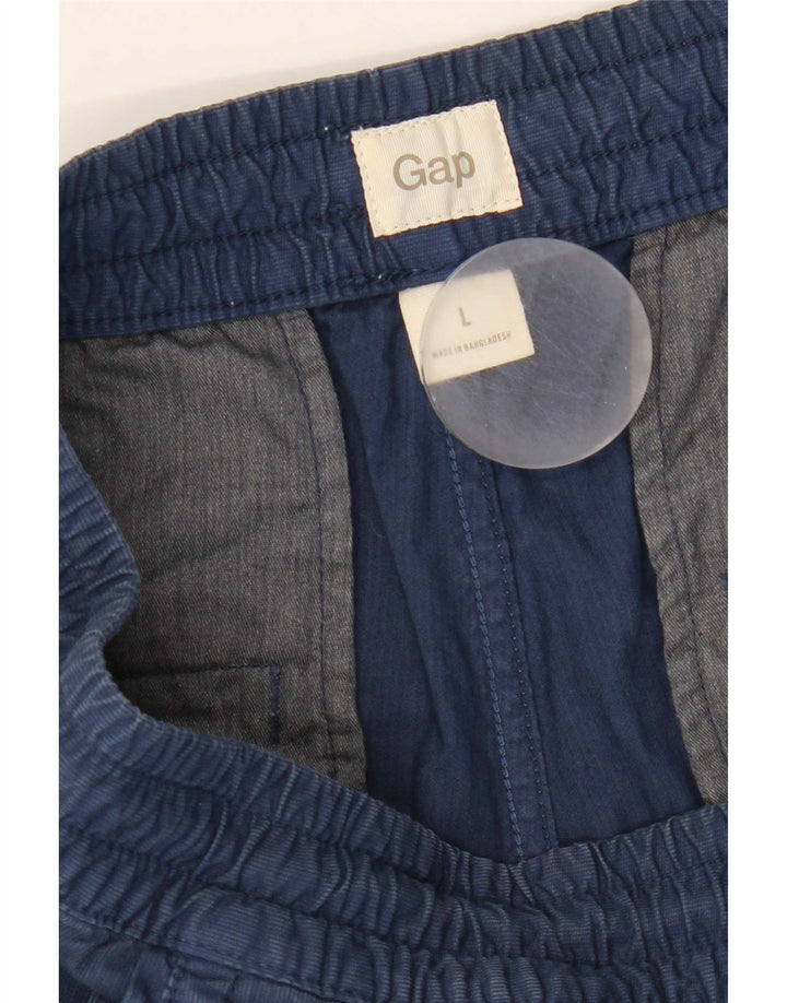 Gap Herren-Chinoshorts, Größe L, W36, Marineblau, Baumwolle