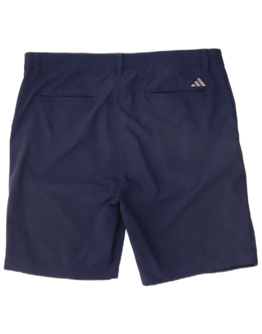 Adidas Herren Chino Shorts W34 Large Marineblau Polyester