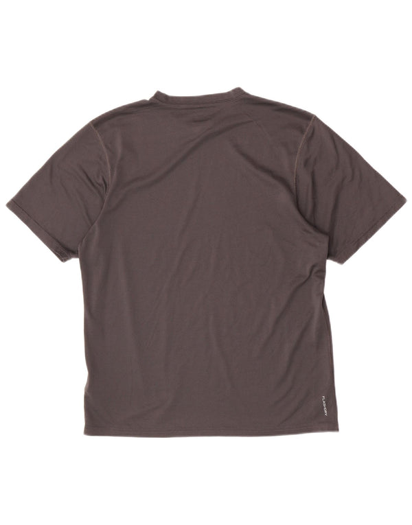The North Face Herren T-Shirt Top Small Grau Polyester