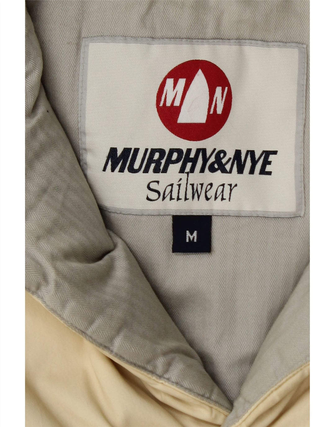 Murphy & Nye Herren Wattierte Weste UK 38 Medium Off White