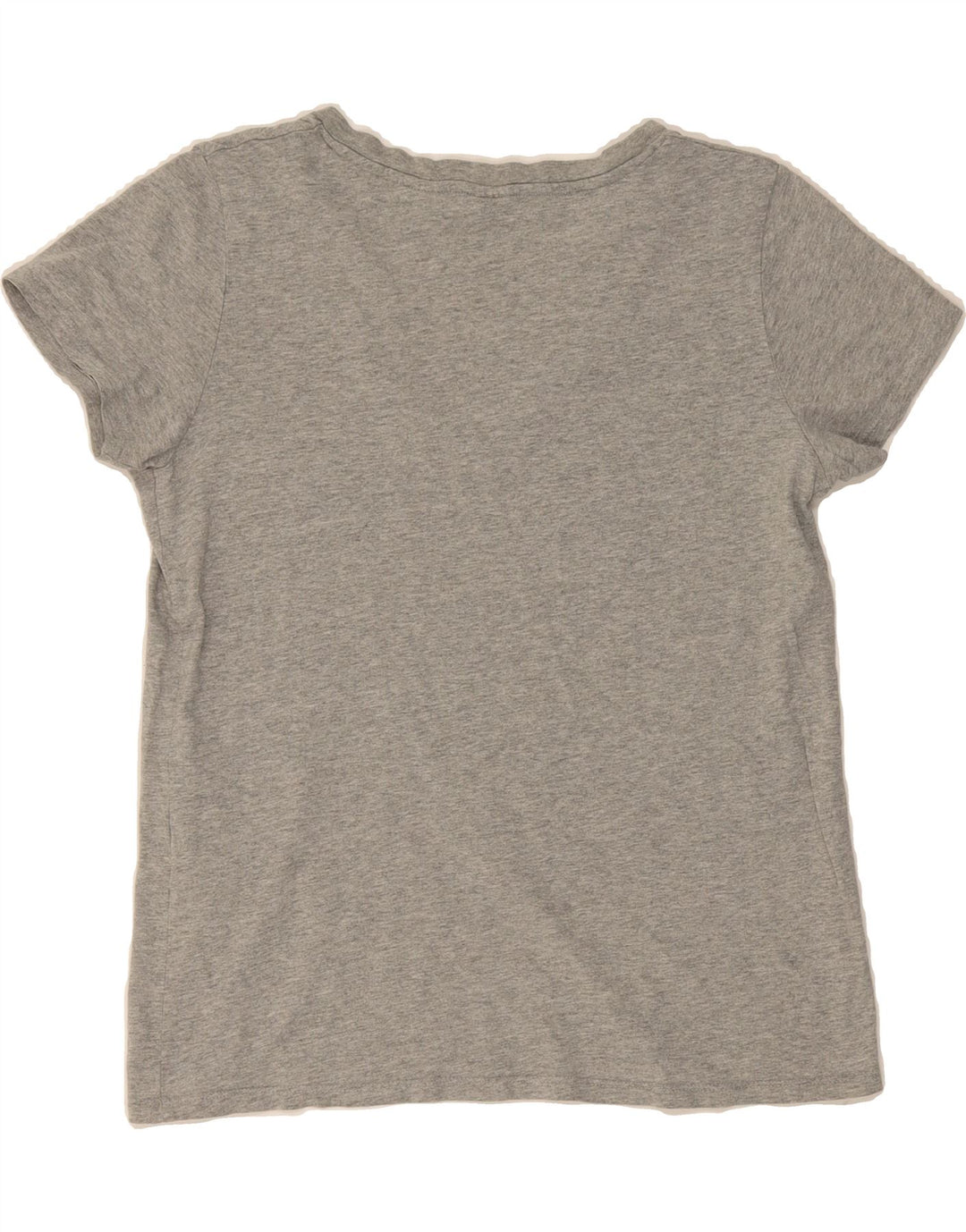 LEVI'S Womens T-Shirt Top UK 14 Medium Grey Cotton Vintage Levi's and Second-Hand Levi's from Messina Hembry 