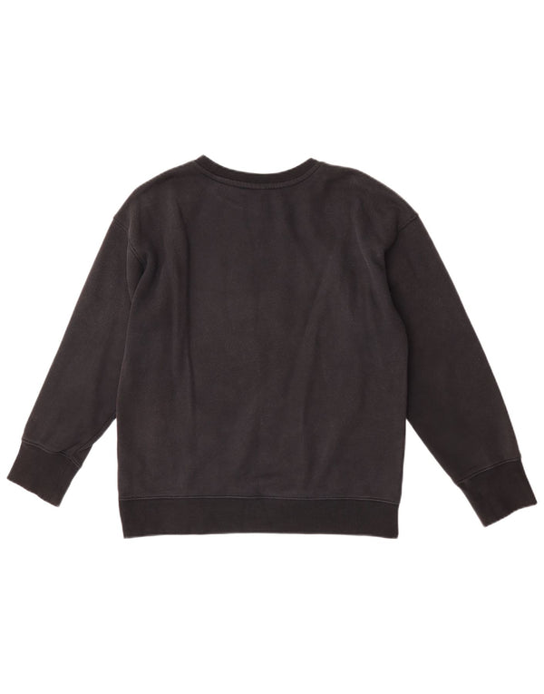 Nike Mädchen-Sweatshirt mit Grafik, 12–13 Jahre, Größe L, Schwarz, Baumwolle