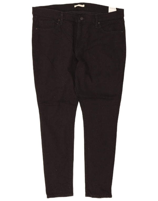 Levi's Womens 310 Shaping Super Skinny Jeans US 20 3XL W40 L29 Black Cotton