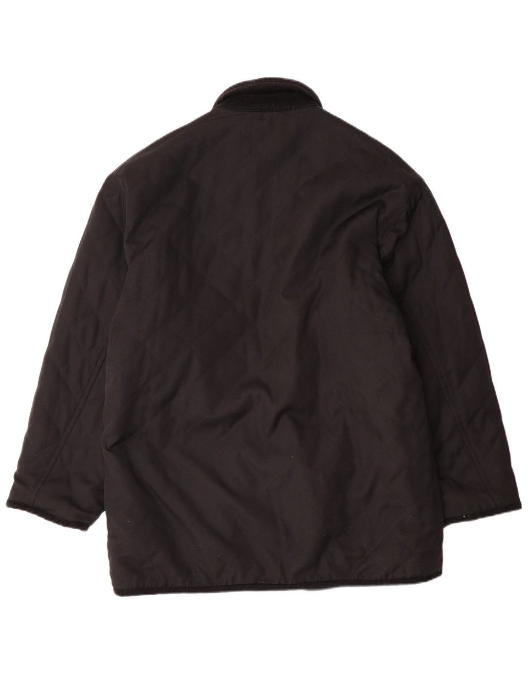 VINTAGE Herren-Fleecejacke mit Grafik, wendbar, UK 38, Mittelgrau, Fair Isle