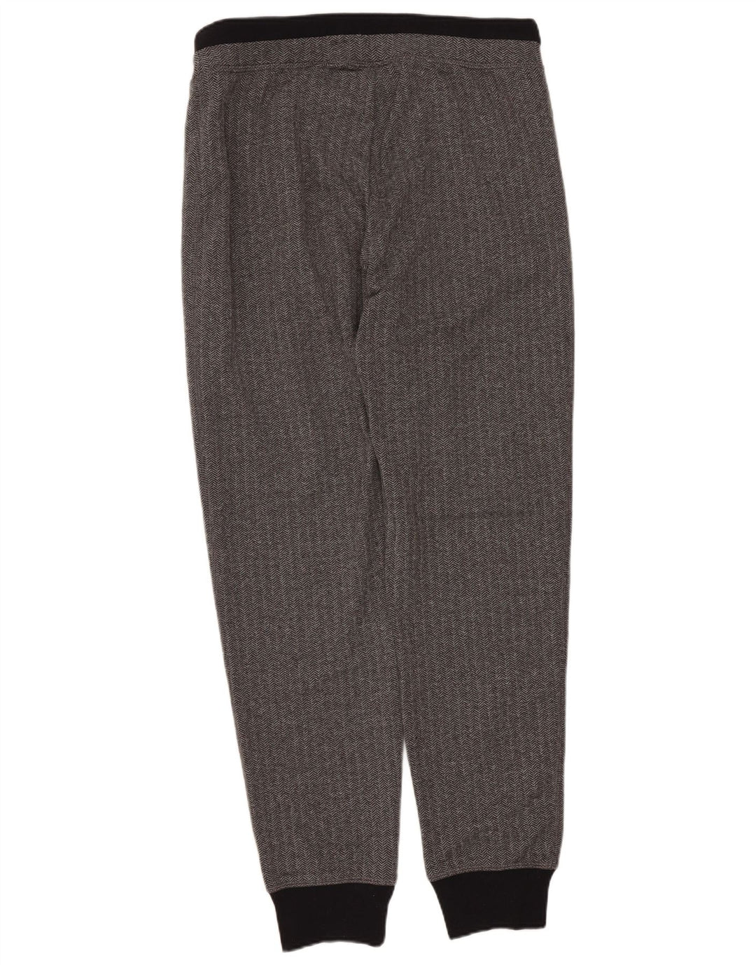 Champion Damen-Trainingshose, Jogginghose, mittelgrau, Fischgrätenmuster