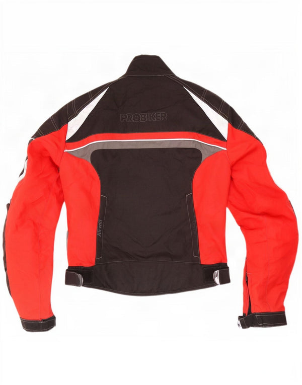 Probiker Womens Graphic Racer Jacke EU 36 Small Black Colourblock