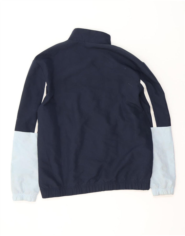 Adidas Herren-Trainingsanzug-Oberteil, Mittelgroßes marineblaues Farbblock-Polyester