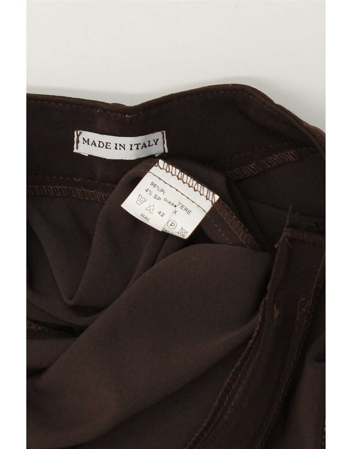 Vintage Damen 2-teiliges Rockset IT 42 Medium W28 Braunes Polyester
