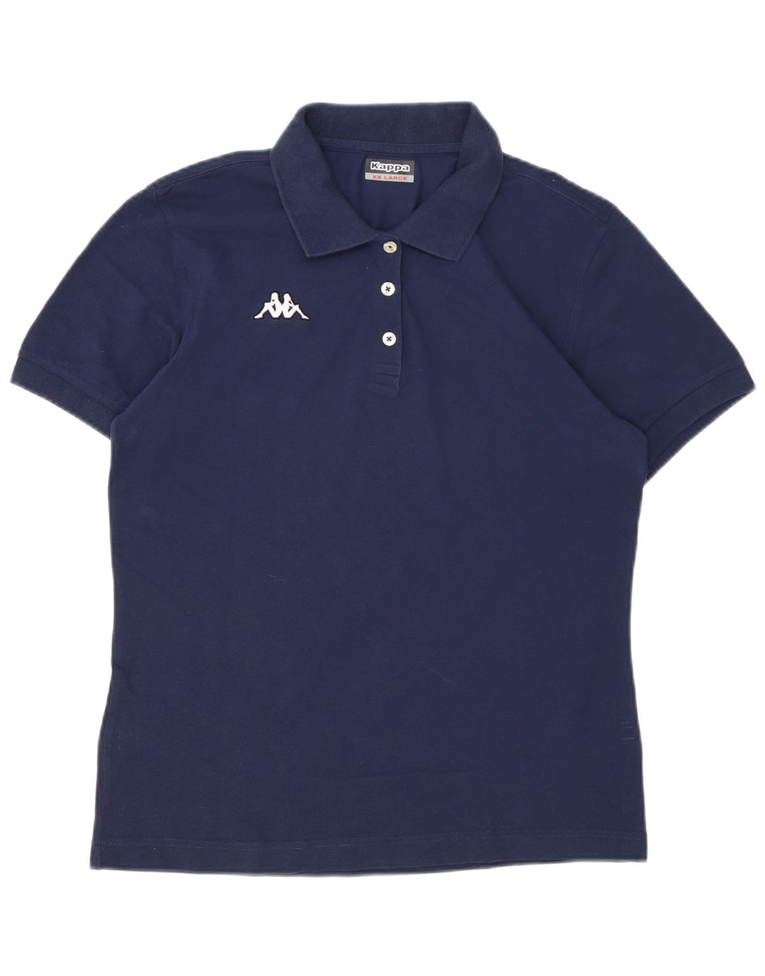 Kappa Damen Poloshirt UK 20 2XL Marineblau