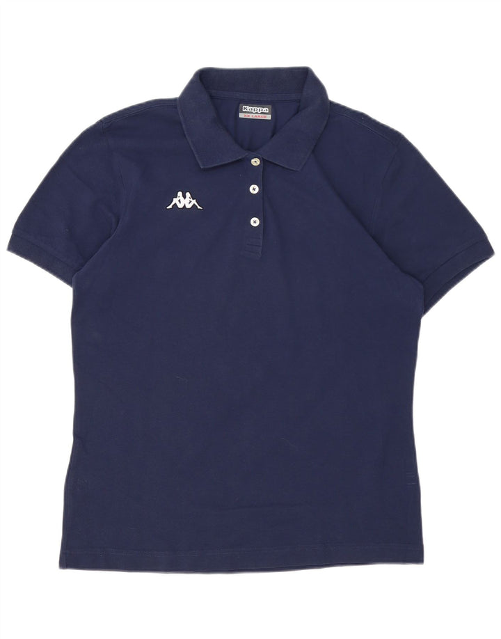 Kappa Damen Poloshirt UK 20 2XL Marineblau