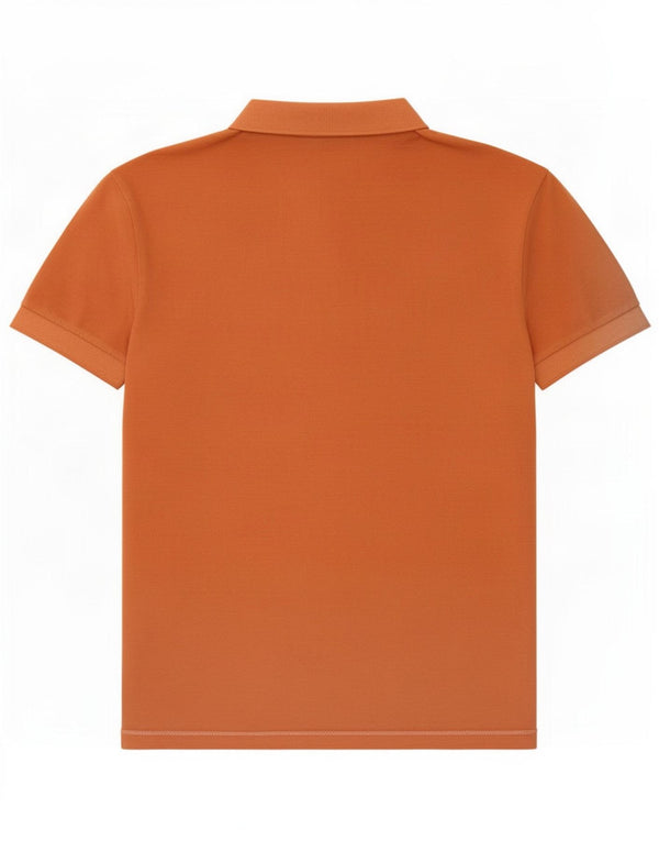 Hugo Boss Herren Poloshirt Small Orange Baumwolle