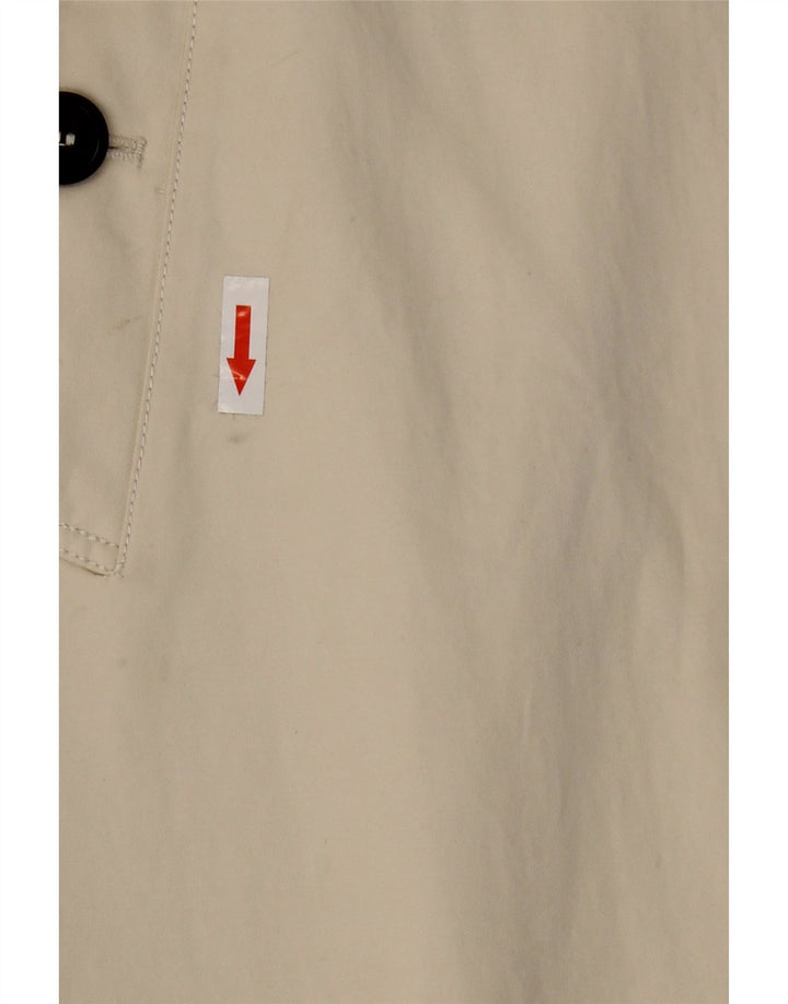 Zara Damen Trenchcoat UK 14 Mittelbeige Baumwolle