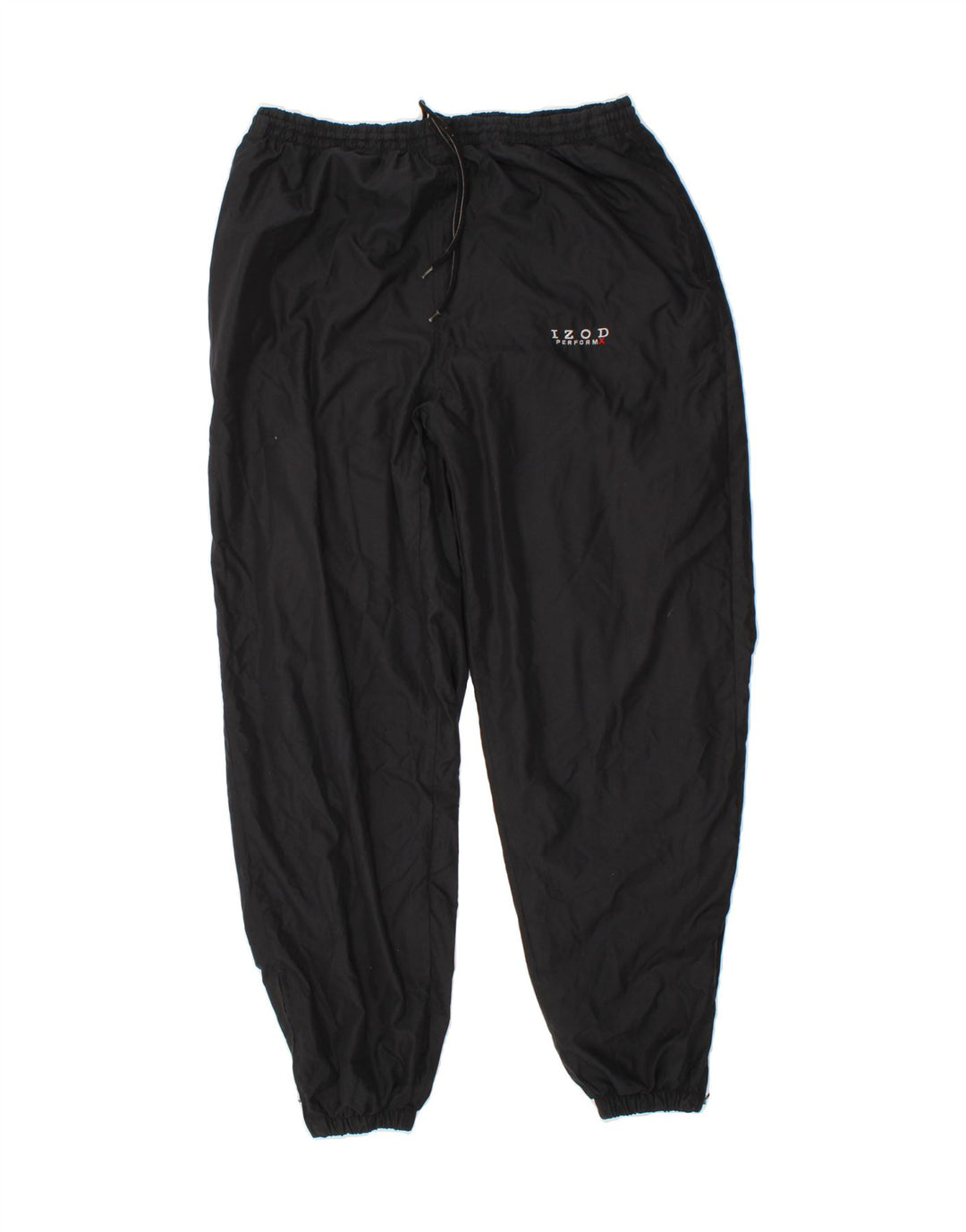 IZOD Mens Tracksuit Trousers Joggers XL  Black Polyester Vintage Izod and Second-Hand Izod from Messina Hembry 