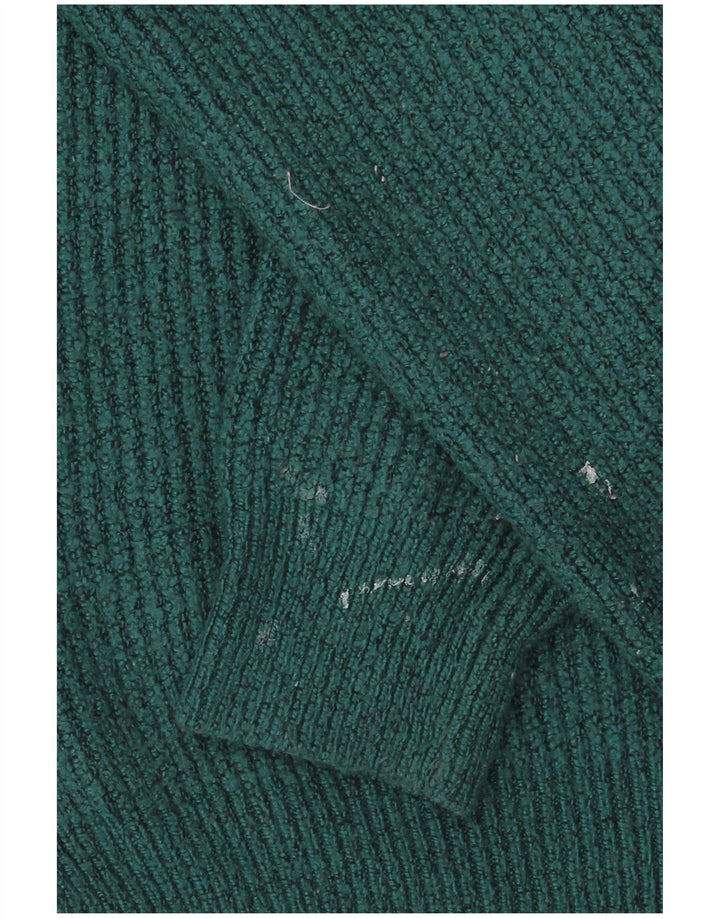 Marks & Spencer Damen-Pullover mit Rundhalsausschnitt, Gr. 12, Mittelgrün