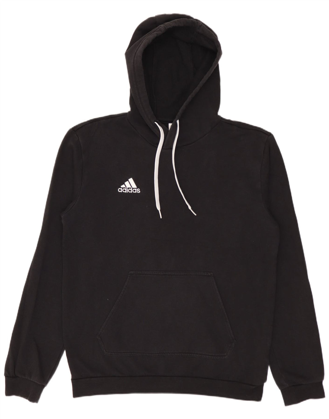ADIDAS Herren Kapuzenpullover Small Schwarz Baumwolle