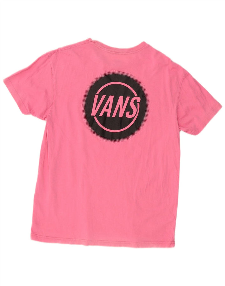VANS Herren Grafik T-Shirt Top XS Rosa