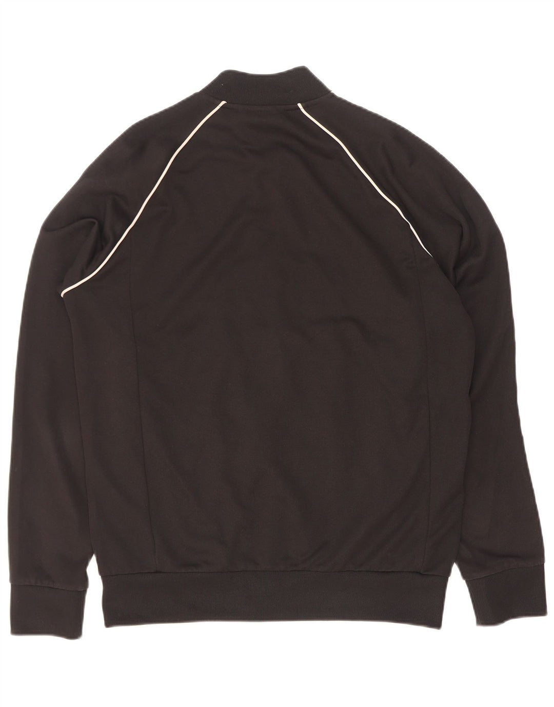 Adidas Herren Trainingsanzug Oberteil Jacke Größe L Schwarz Farbblock Polyester