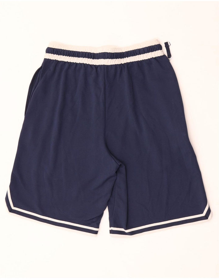 Nike Herren-Sportshorts, Mittelgroßes marineblaues Colourblock-Polyester