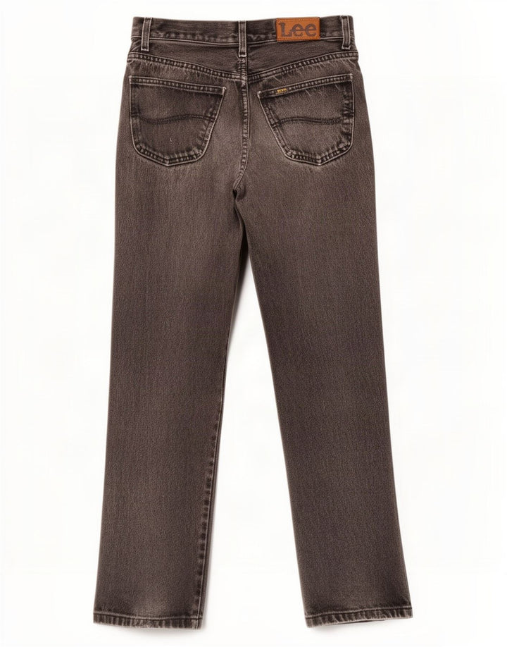 Lee Herren Straight Jeans W30 L32 Schwarz