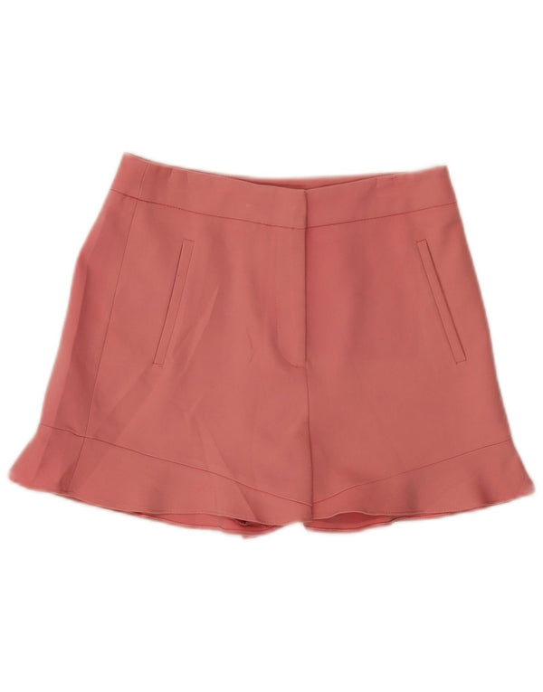 Zara Damen Hotpants Small W26 Rosa Baumwolle