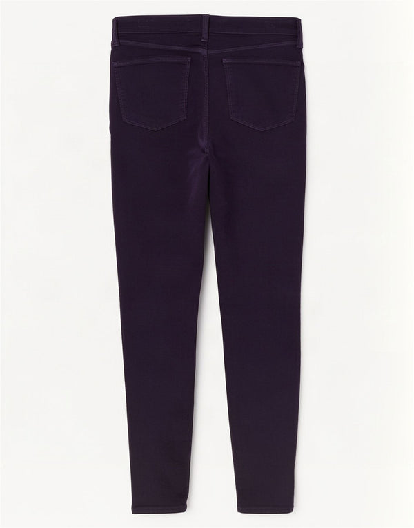 J Brand Damen Skinny-Freizeithose aus Samt, W29, L30, Lila, Baumwolle