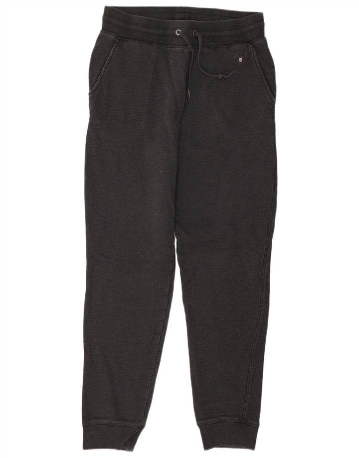 Gant Herren-Trainingshose, Jogginghose, mittelgraue Baumwolle