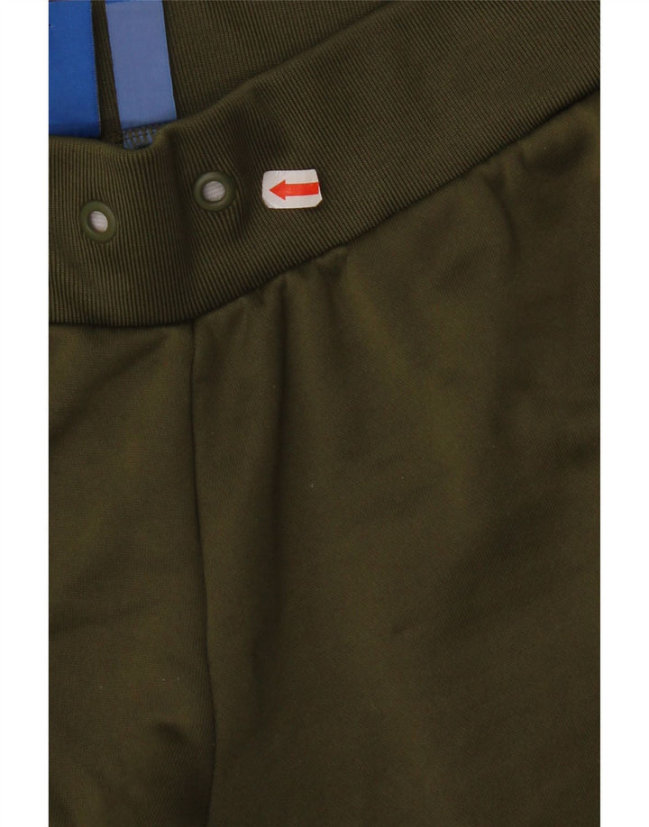 ADIDAS Damen Trainingshose Jogger UK 10 Small Khaki Polyester