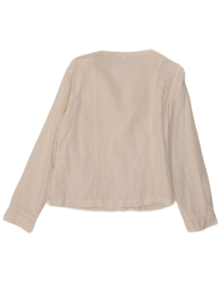 Thought Damen-Cardigan-Oberteil, Gr. 10, Größe S, Weiß