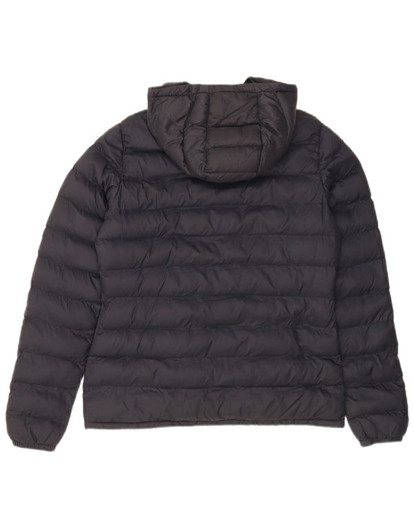 Mountain Warehouse Wattierte Damenjacke mit Kapuze, Gr. 10, Marineblau