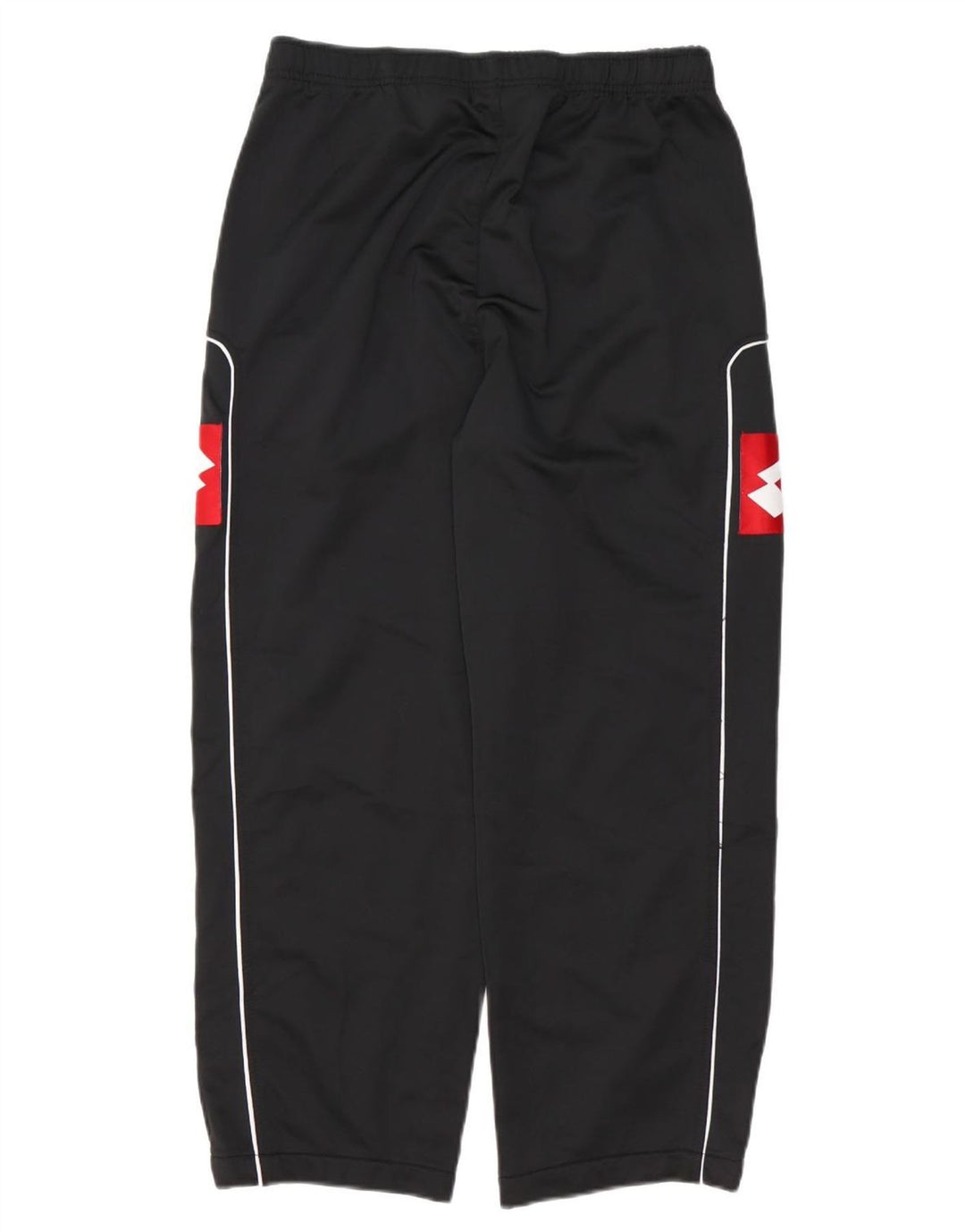 Lotto Herren-Trainingshose mit Grafik, Mittelschwarz, Farbblock-Polyester