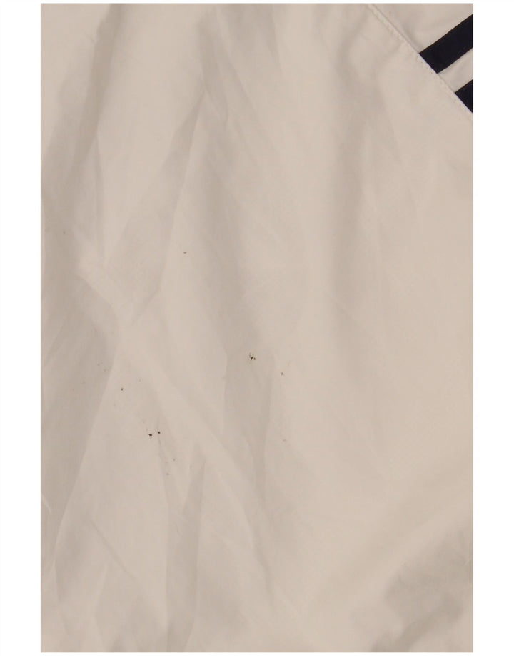 Adidas Herren-Trainingsanzug-Oberteil, Jacke, Größe S, Weiß, Polyester