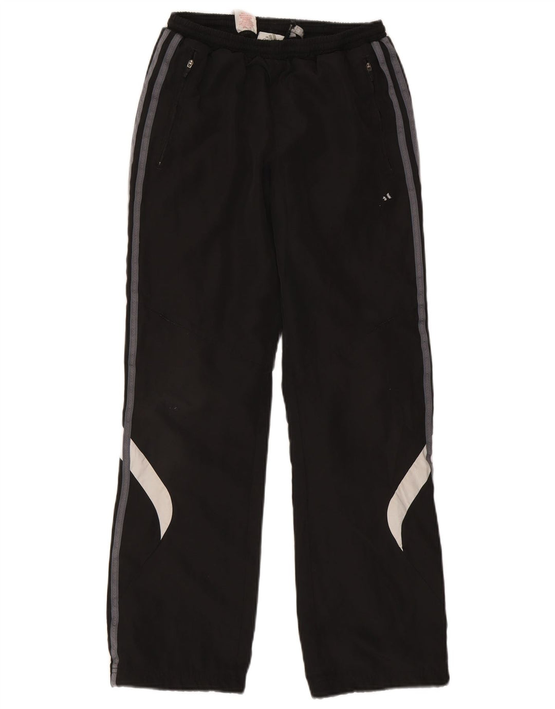 Adidas Trainingshose für Jungen, 13–14 Jahre, schwarzes Colourblock-Polyester